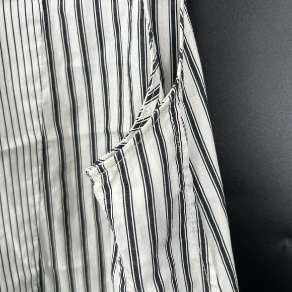 Dorothee Schumacher striped tunic art to wear top button front lagenlook 3 M - Picture 4 of 16